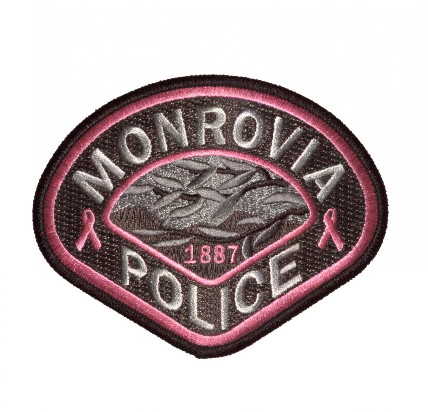 Pink Police Patches
