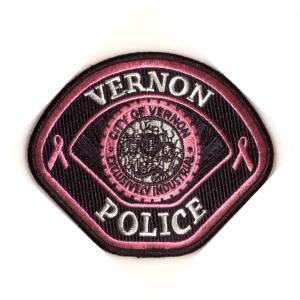 Pink Awareness Police Patch