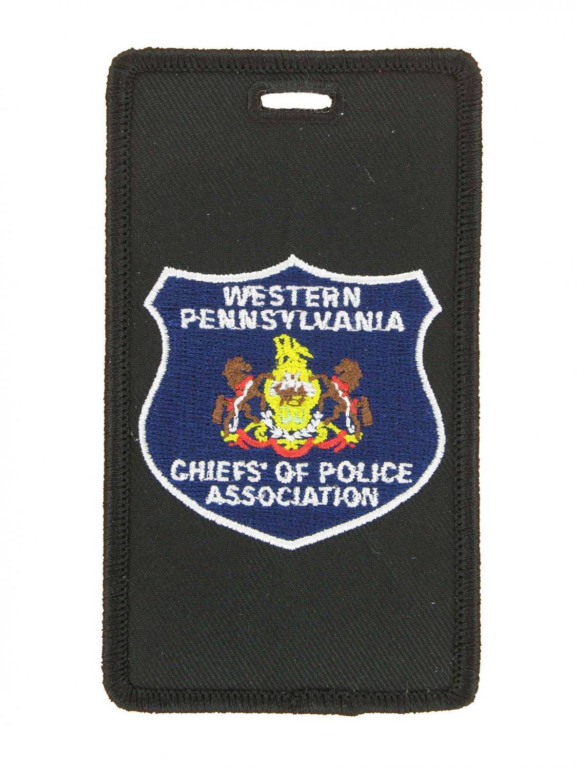 Police luggage tags