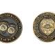 Custom police metal coins