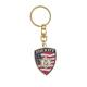 Sheriff metal keychain