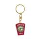 Metal Fire dept Keychain