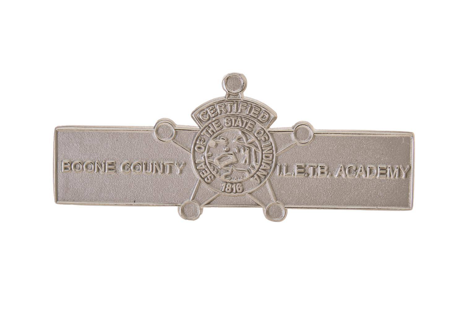 Custom sheriff metal lapel pin