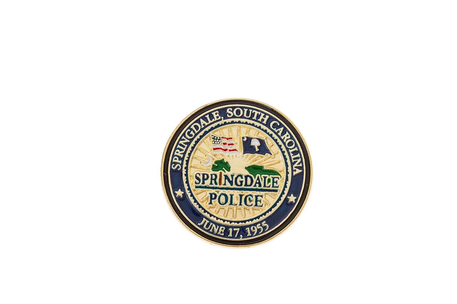 Police lapel pins