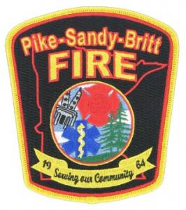 Fire Department Embroidered Patches
