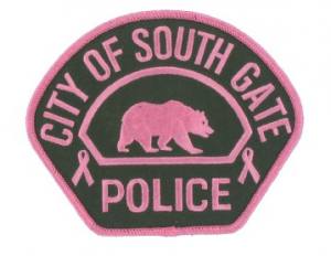 Pink Police Patch