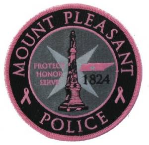 Pink Police Emblems