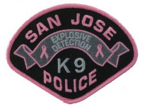 PInk K9 Police Patches