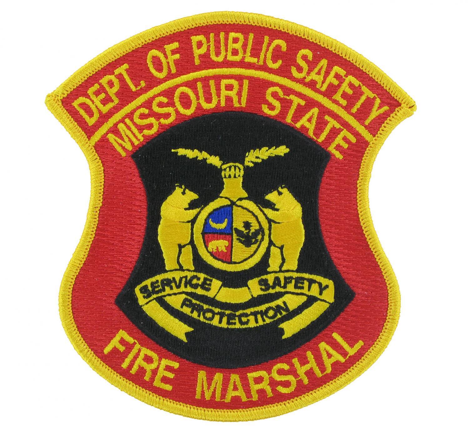 Fire Marshal Embroidered Emblem