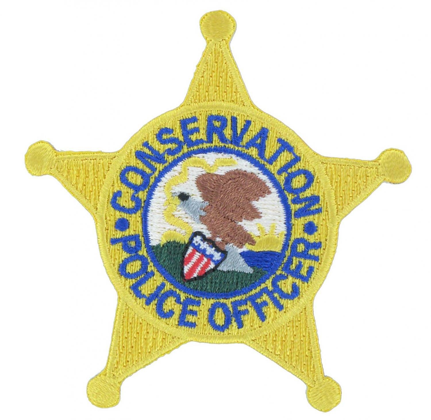 Police Officer Star Badge Patch