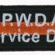 Service dog patches