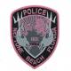 Pink police patch