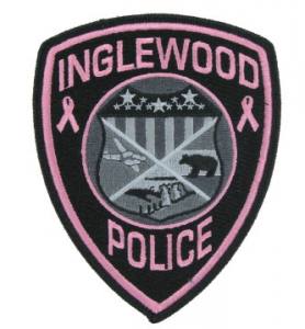 Pink police patches