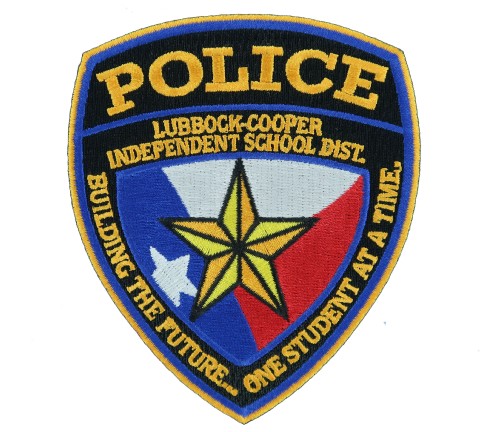 SOMERSET Independent School District ISD TEXAS State Shape Shaped POLICE PATCH